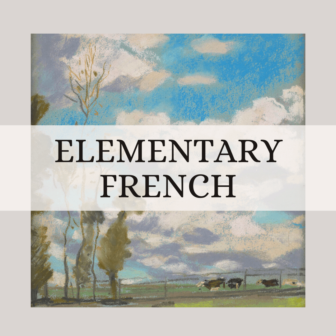 Elementary French course