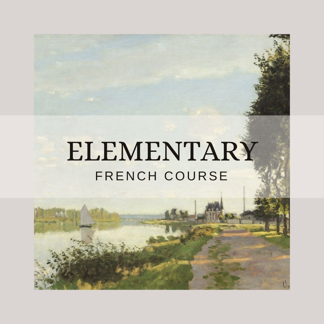 Elementary French self-paced course