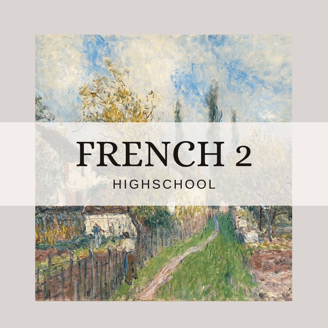 French 2 high school French course